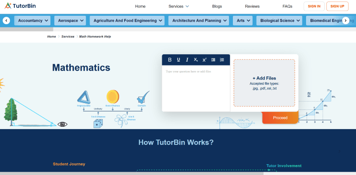 maths homework sites TutorBin: Math Homework Help Online